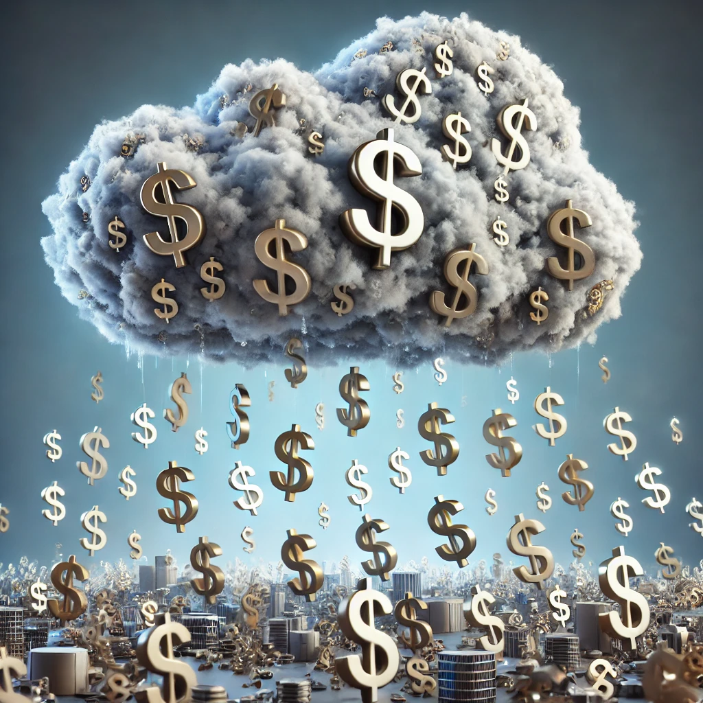 unpredictable costs of cloud services